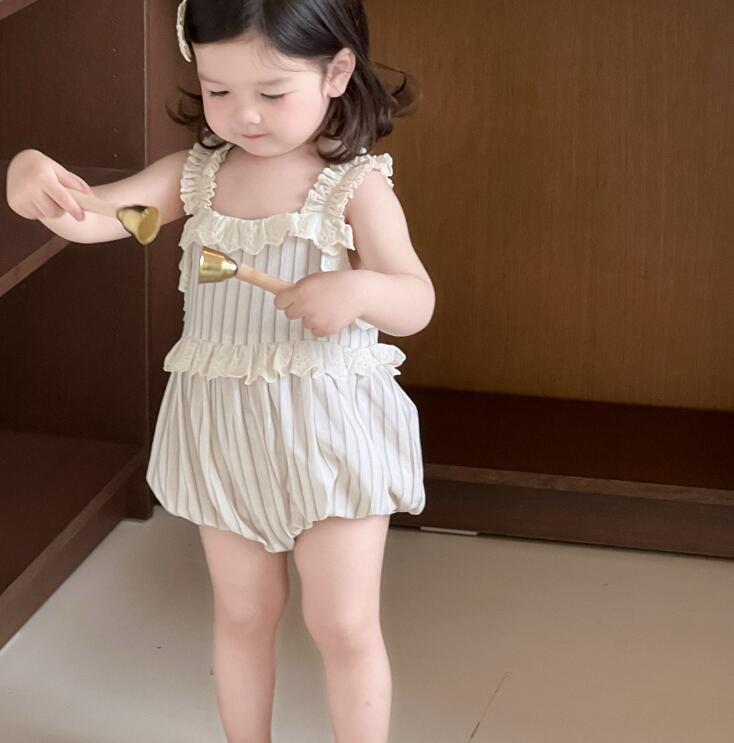 2025新品★子供服　ロンパース★66cm〜90cm 2色