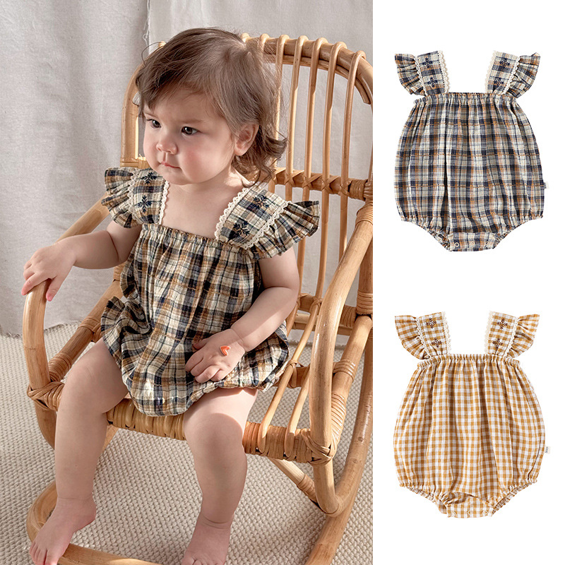 2025新入荷★ベビー服　ロンパース★66cm〜90cm 2色
