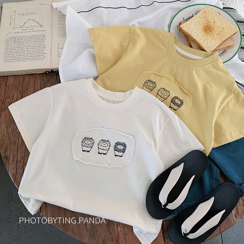 「2025」子供服★トップス★Tシャツ★韓国風子供服★2色80cm〜130cm