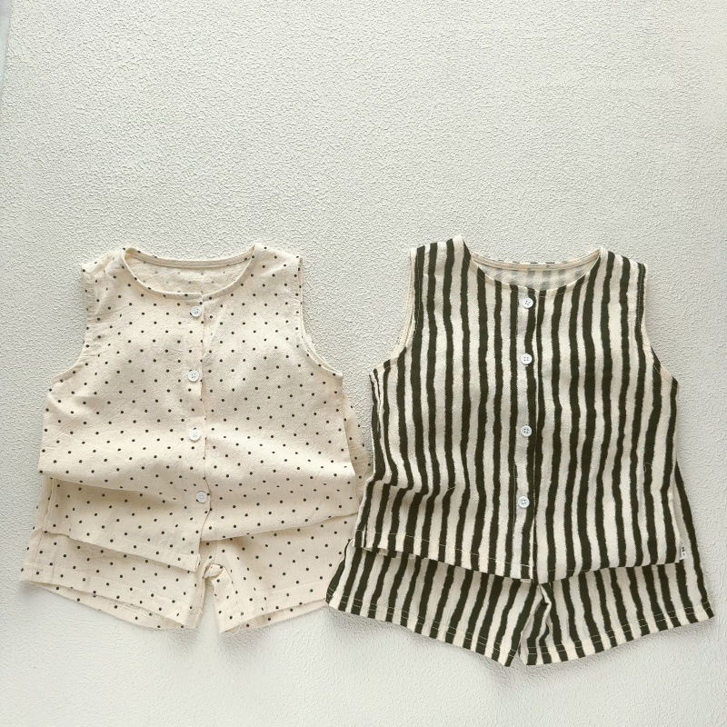 2025新品★子供服　セットアップ★73CM〜120cm 2色