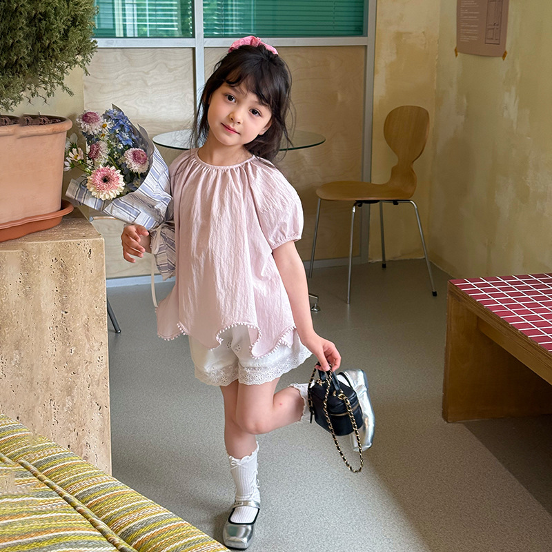 2025★夏新作★韓国風ベビー服★トップス★ズボン★90cm〜170cm 2色