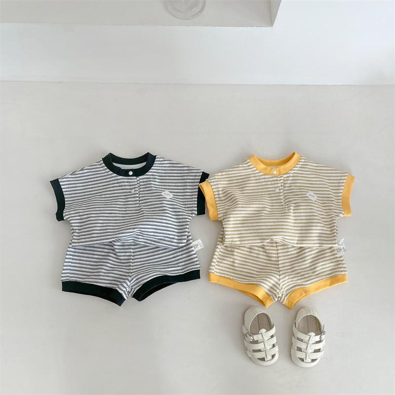 「2025」子供服★トップス+ズボン★セットアップ★韓国風子供服★2色73cm〜110cm