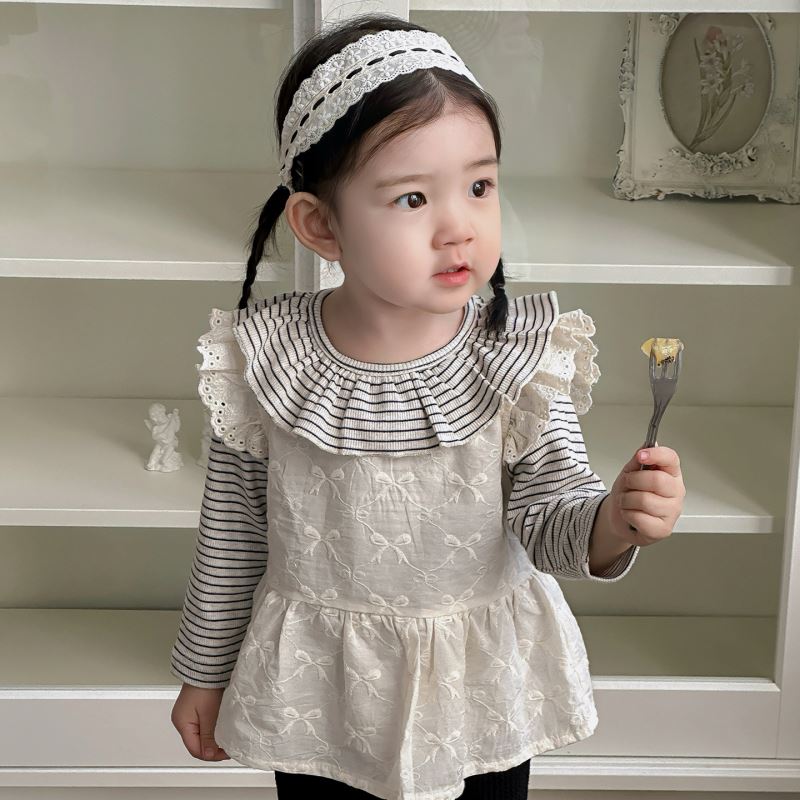 2025秋新作★子供服　トップス+ベスト&ズボン分けて★73CM〜100cm