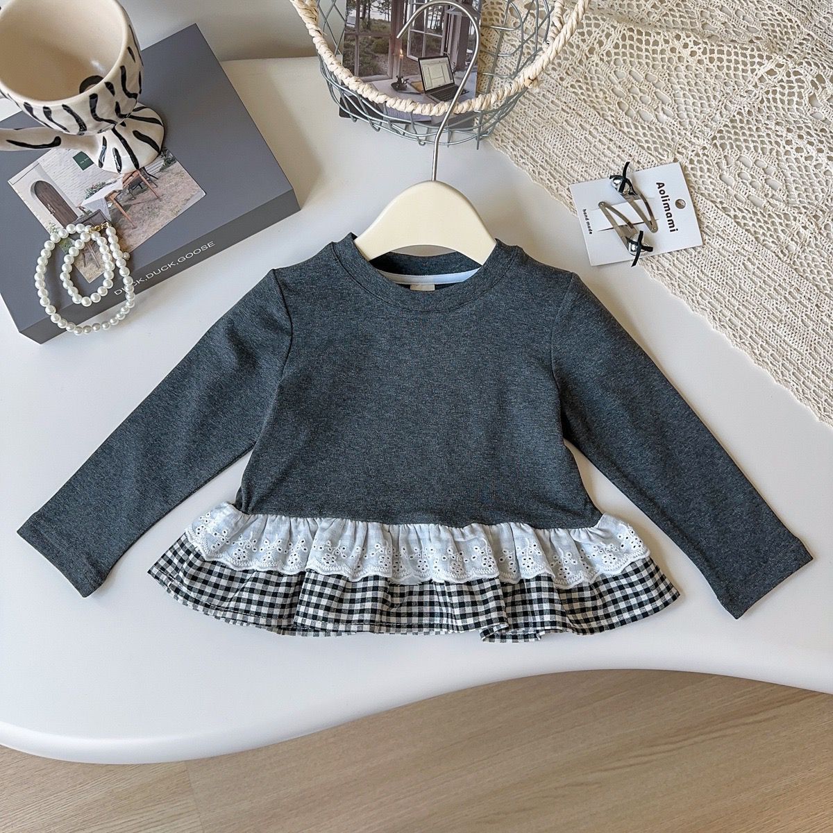 「2025」子供服★トップス★Tシャツ★長袖★韓国風子供服★90cm〜140cm