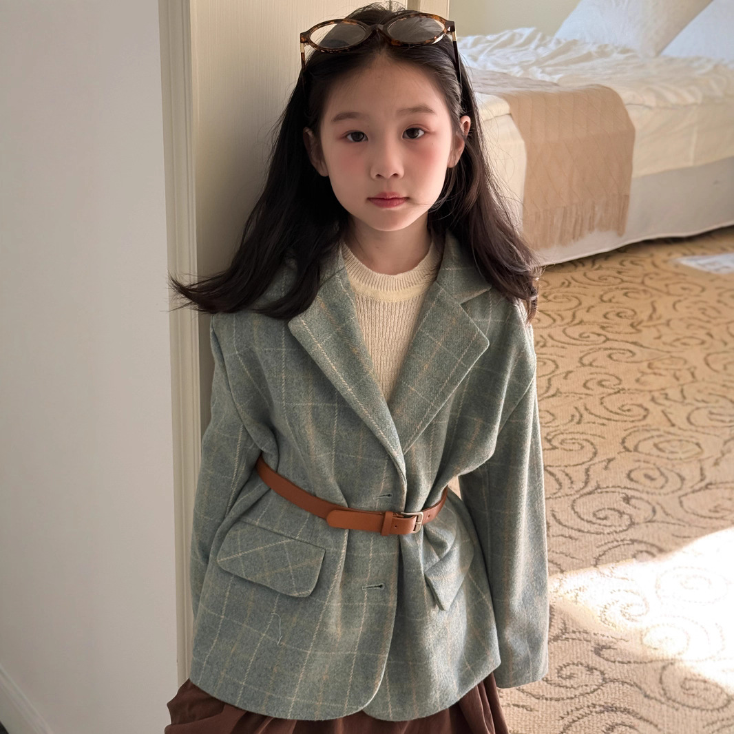 2025秋新品MXM★子供服 　コート　ベルト無し★90cm〜150cm