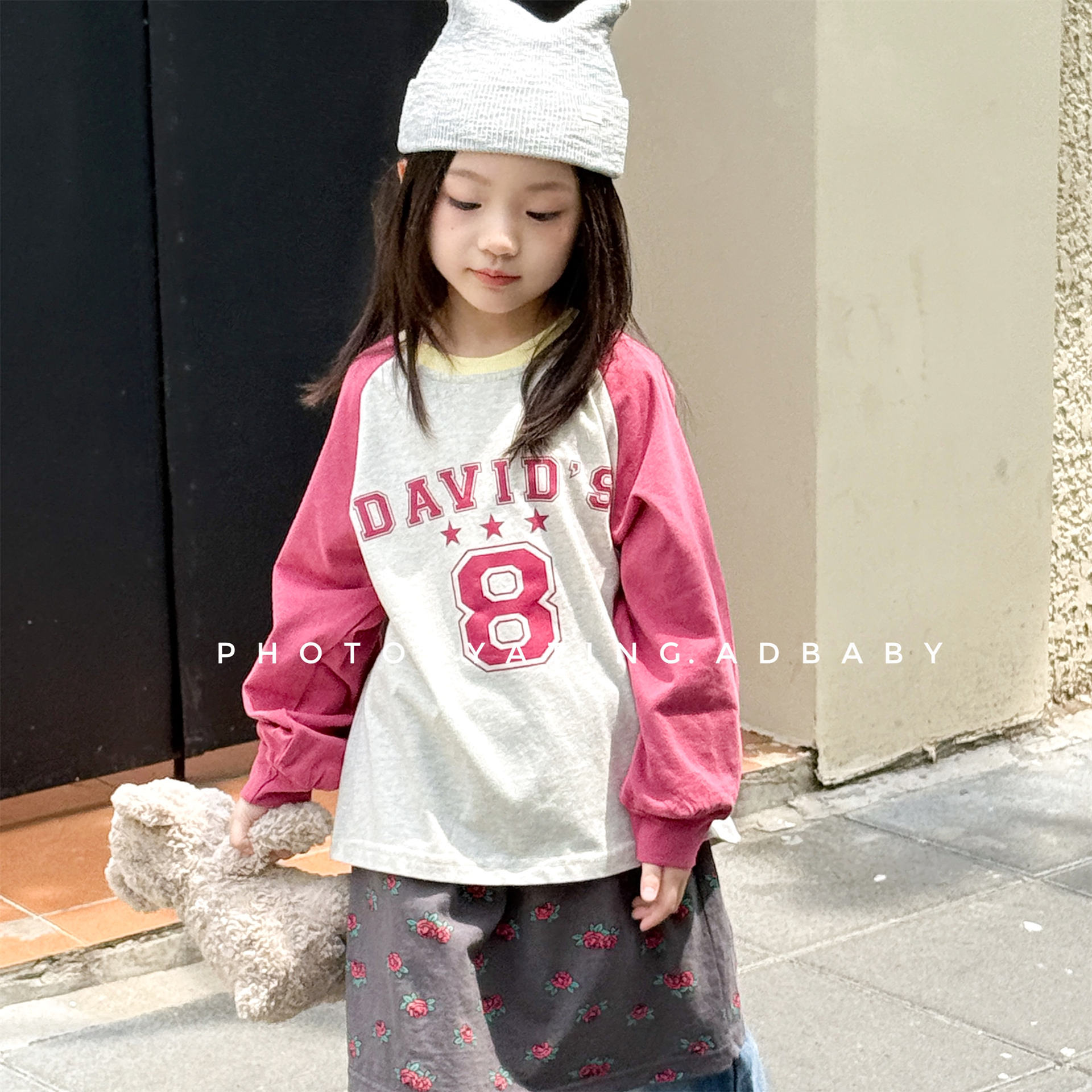 2025秋新品SJ★子供服　トップス★80cm〜130cm 2色