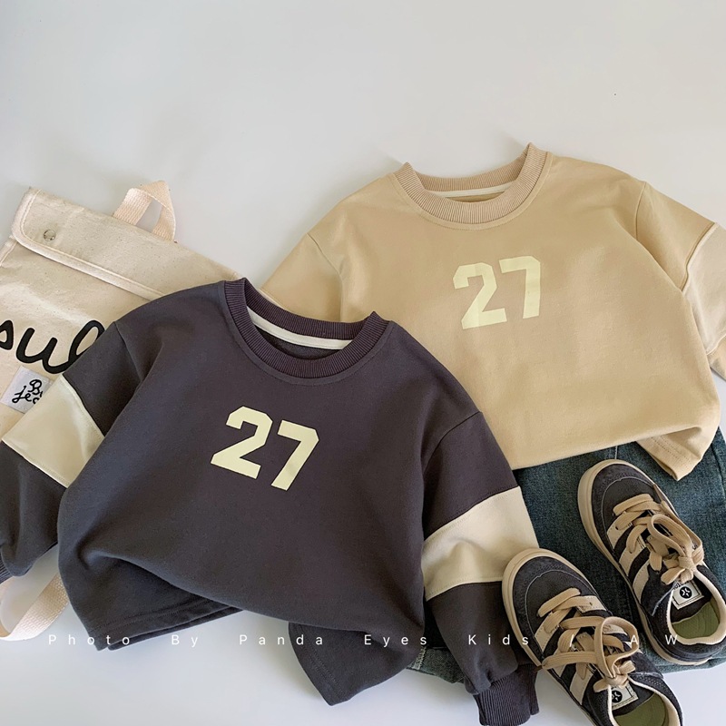 2025秋新入荷★子供服　トップス★80cm〜130cm 2色