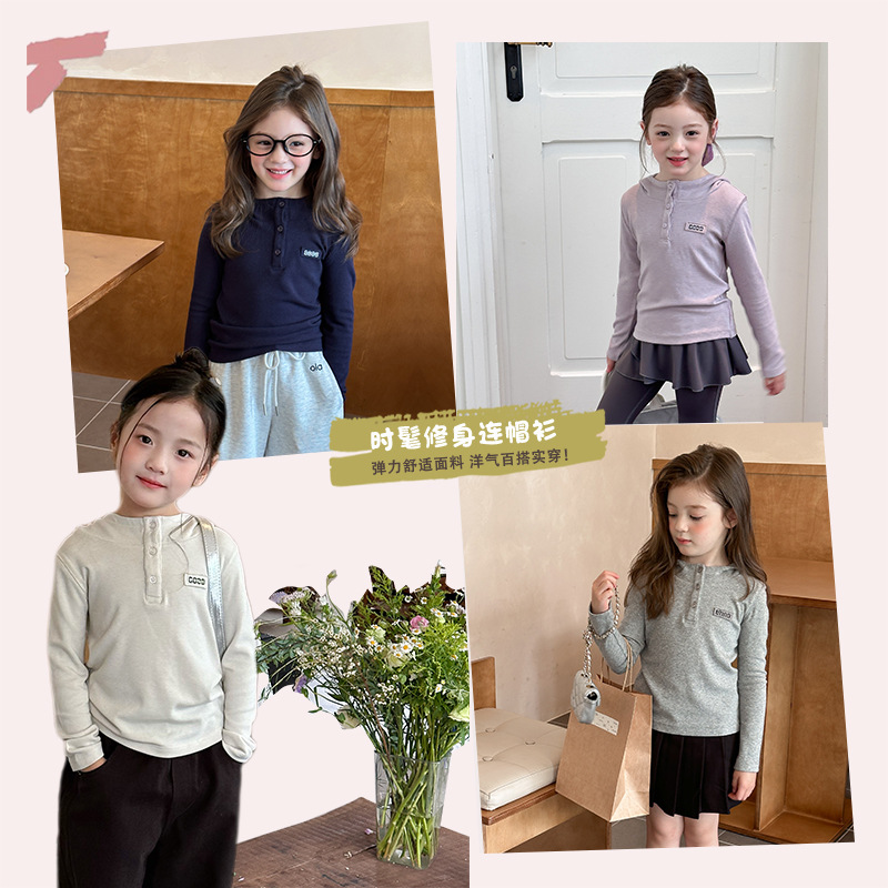2025秋新作A★子供服　パーカー　トップス★90cm〜170cm 4色