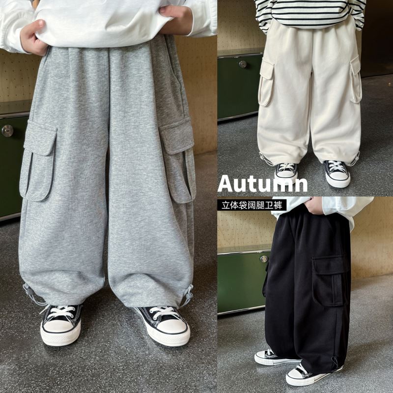 2025秋新入荷★子供服　ズボン★90cm〜150cm 3色