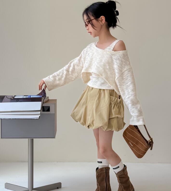 2025秋新作JM★子供服　トップス&スカート分けて★110cm〜160cm