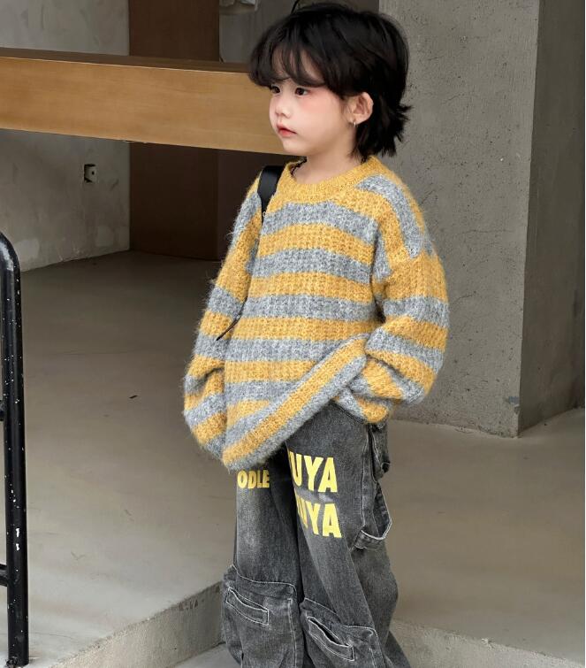 2025秋新MT★子供服　セーター★90cm〜150cm 2色
