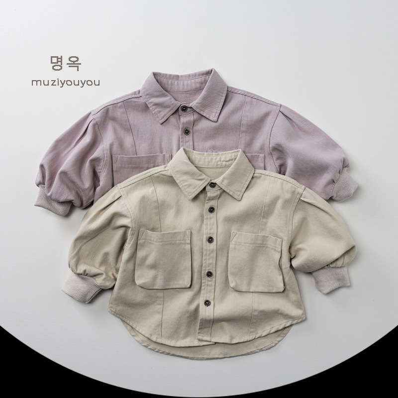 2025秋新品muji★子供服 　コート★80cm〜130cm 2色
