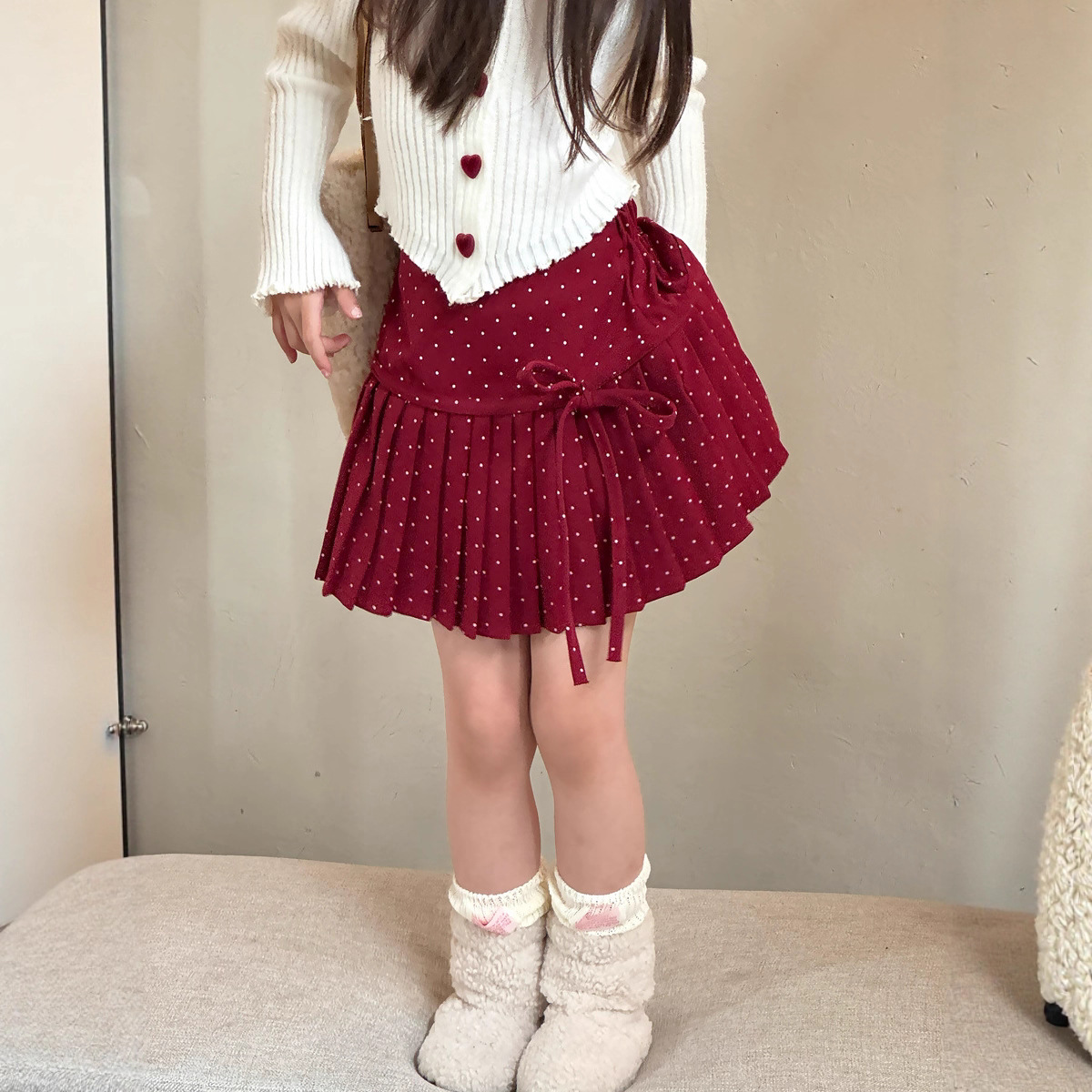 2025秋新作Y★子供服　カーディガン&スカート分けて★90cm〜150cm