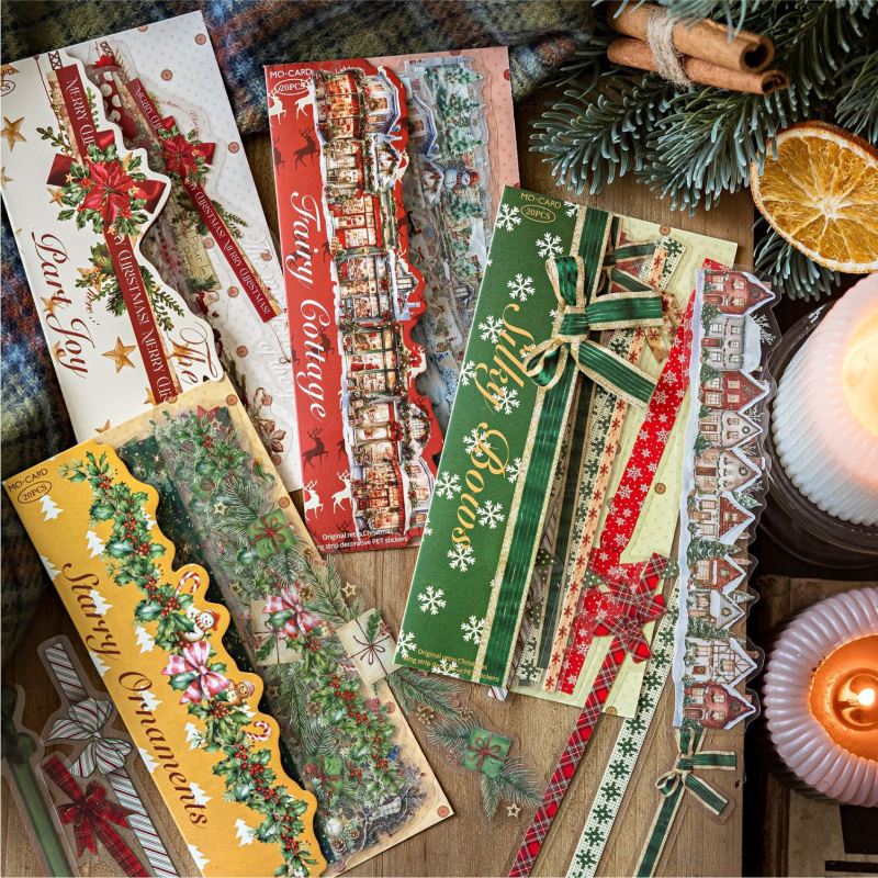 ★飾りシール★DIY粘着シール　ステッカー★クリスマス飾り品