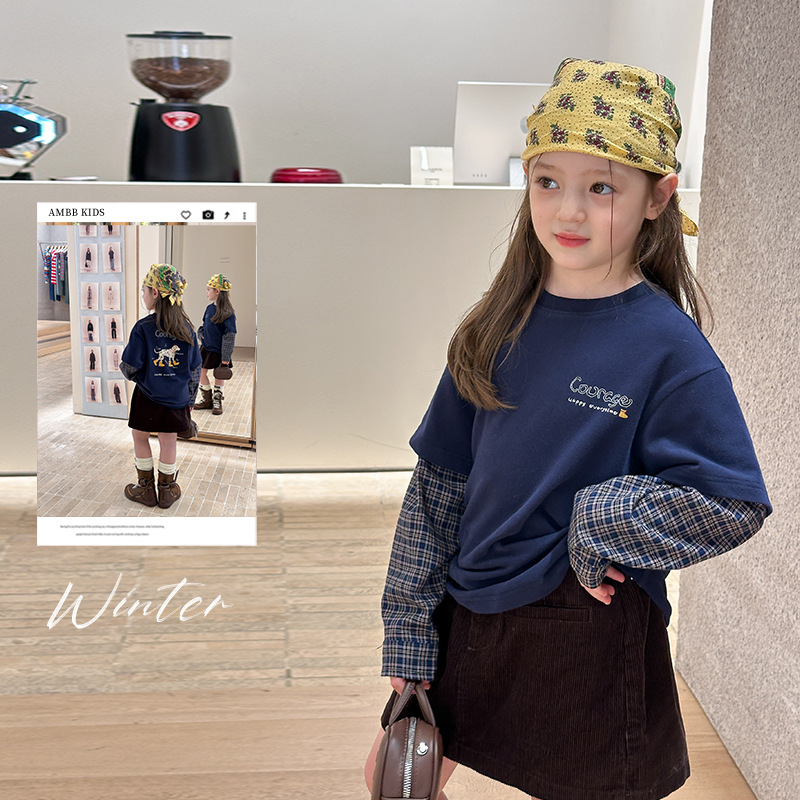2025秋新品A★子供服　トップス★90cm〜170cm