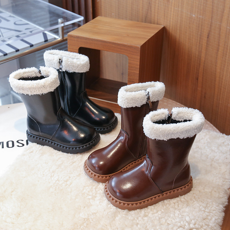 2025冬新品★子供靴★シューズ　防寒ブーツ★26/16cm〜37/22.6cm 2色