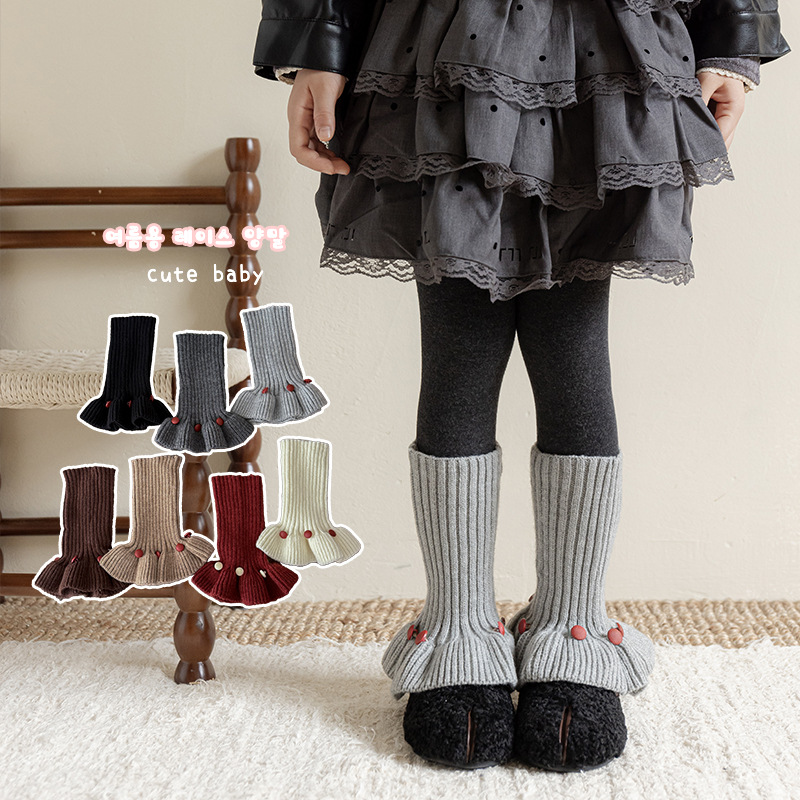 2025年★子供靴下★レッグウォーマー　ルーズソックス★7種