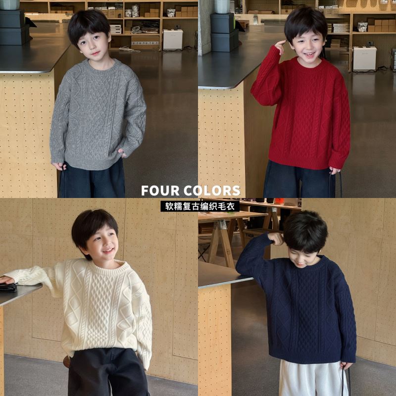 2025年冬新★子供服　セーター★90cm〜150cm 4色