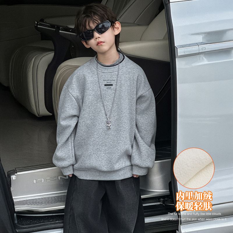 2025冬新品★子供服　トレーナー　裏起毛★90cm〜160cm