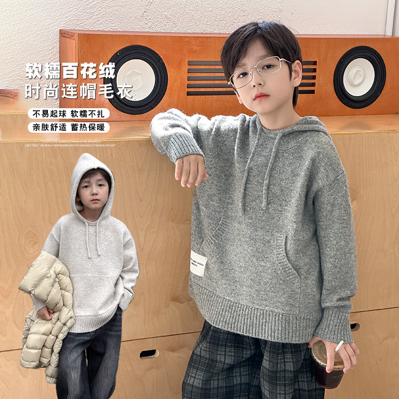 2025冬新品A★子供服　セーター★90cm〜160cm 2色