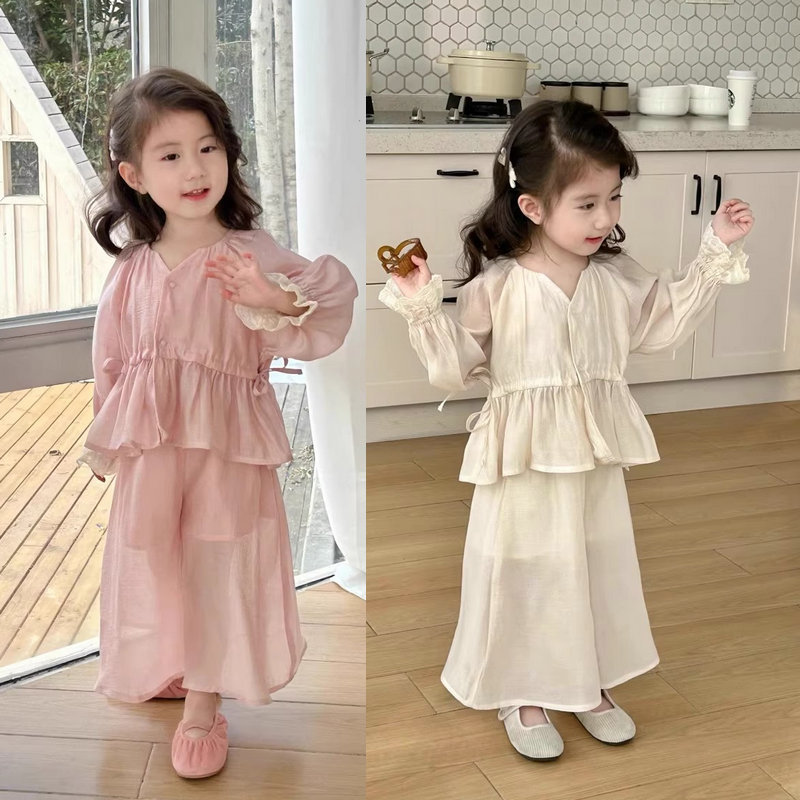 2025新品SC★子供服　セットアップ★7/90-95cm〜17/130-140cm 2色