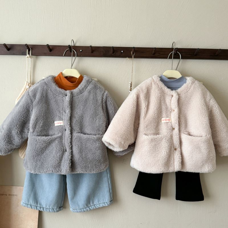 2025冬新品JM★子供服 　コート★90cm〜140cm 2色