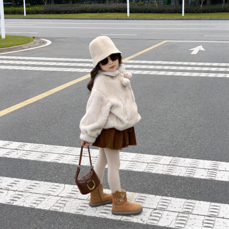 2025冬新品★子供服 　コート&スカート分けて★90cm〜140cm