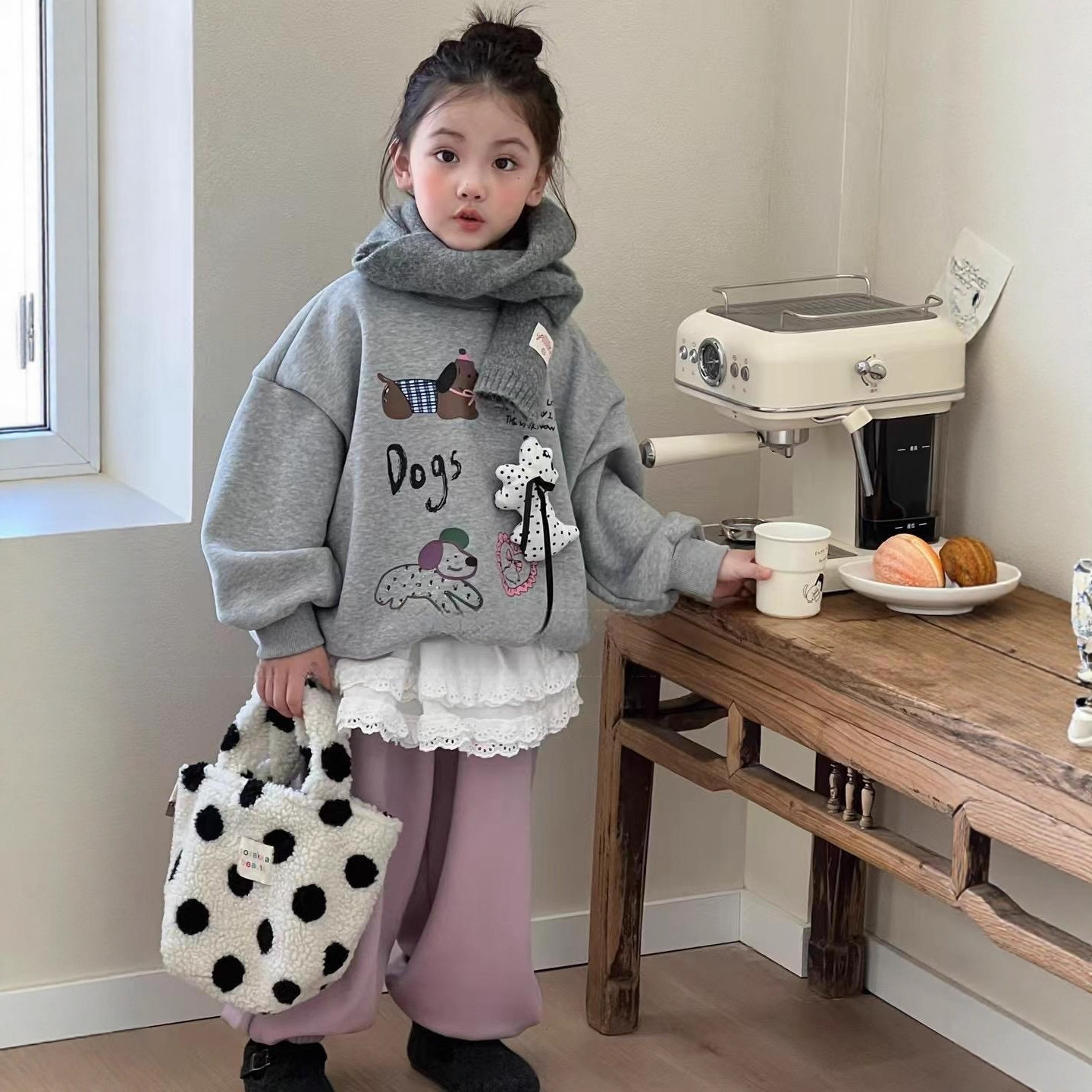 2025冬新品JS★子供服　トレーナー&ズボン分けて★90cm〜140cm