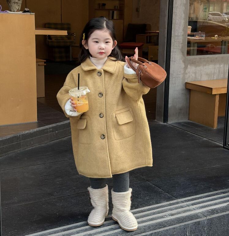 2025冬新品★子供服　ワンピース★90cm〜140cm