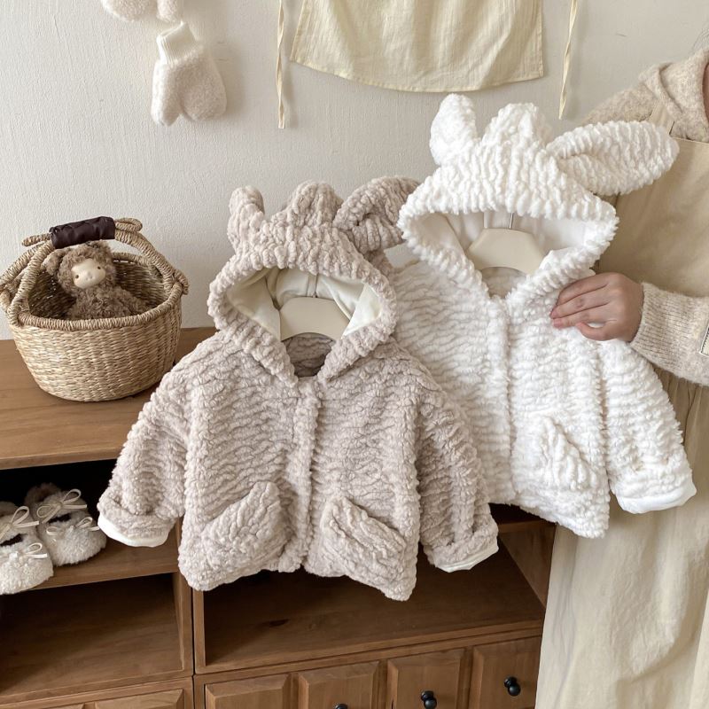 2025冬新品★子供服 　コート★73CM〜110cm 2色