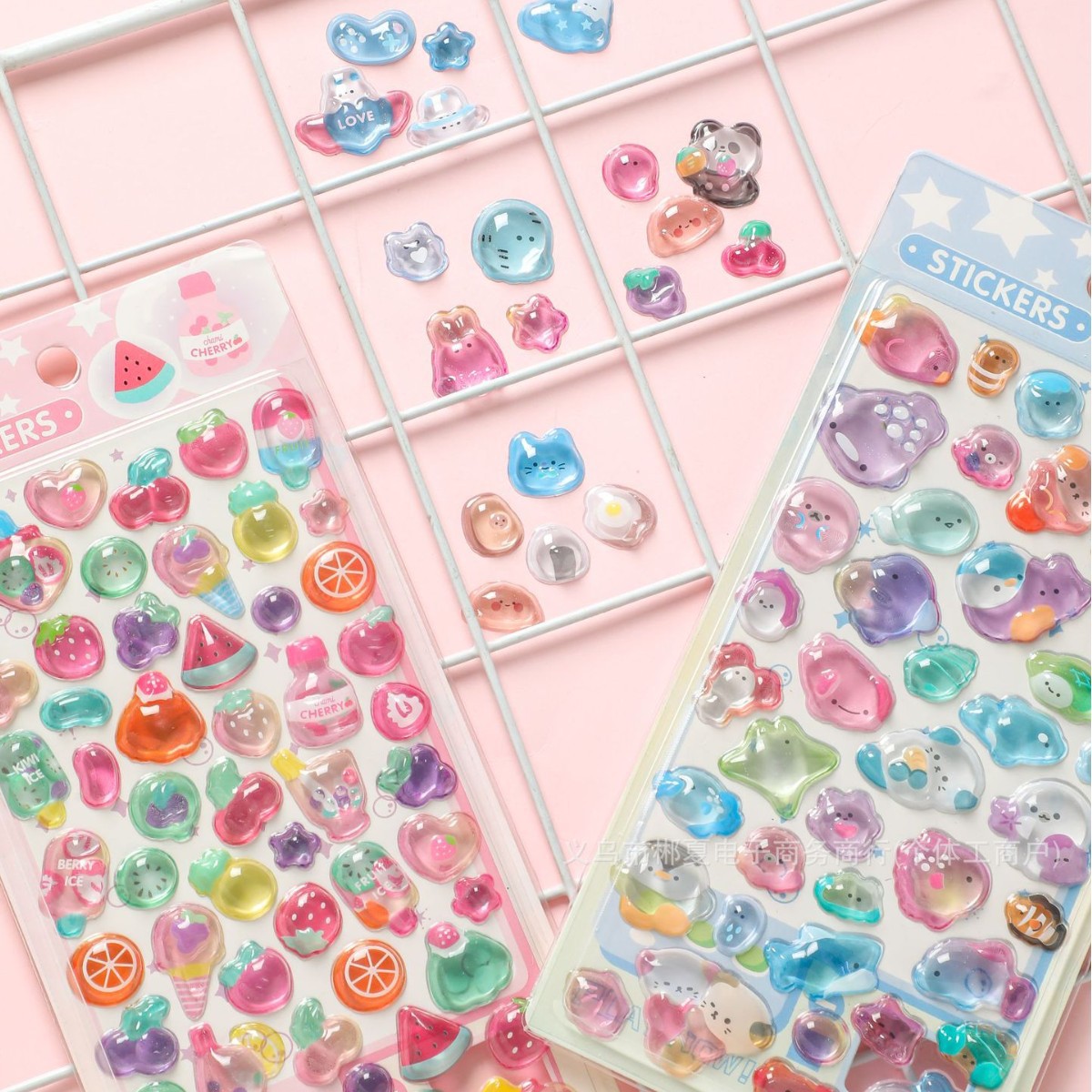 子供お褒めシール★立体エンボス★防水ステッカー ★DIY デコレーション用