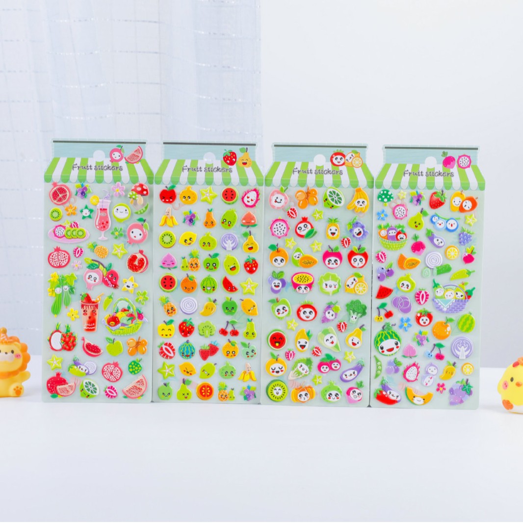 子供お褒めシール★立体エンボス★防水ステッカー ★DIY デコレーション用