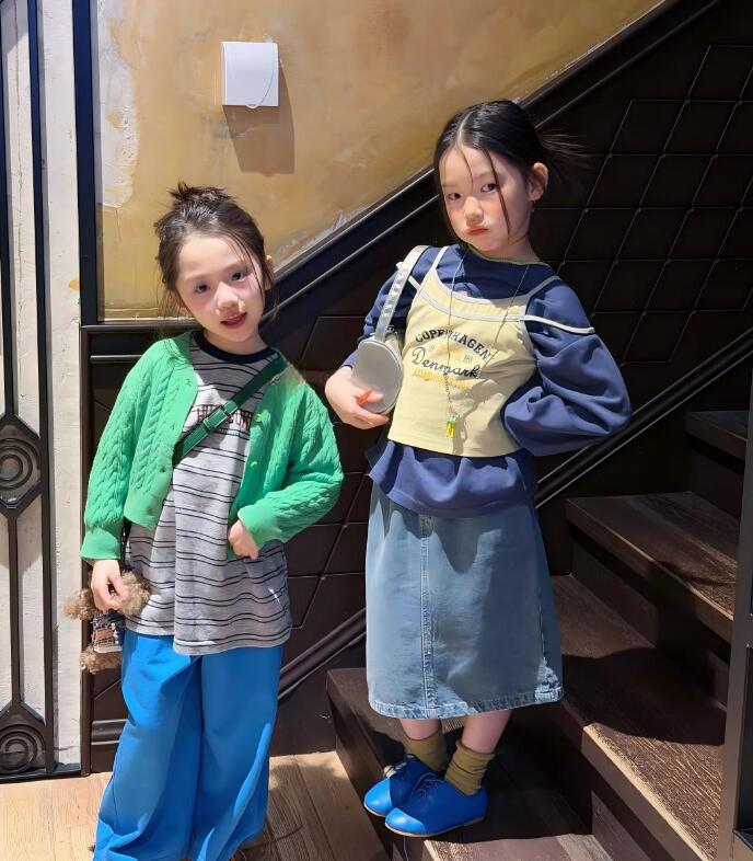 2026新作JS★子供服　トップス&デニムスカート分けて★90cm〜140cm