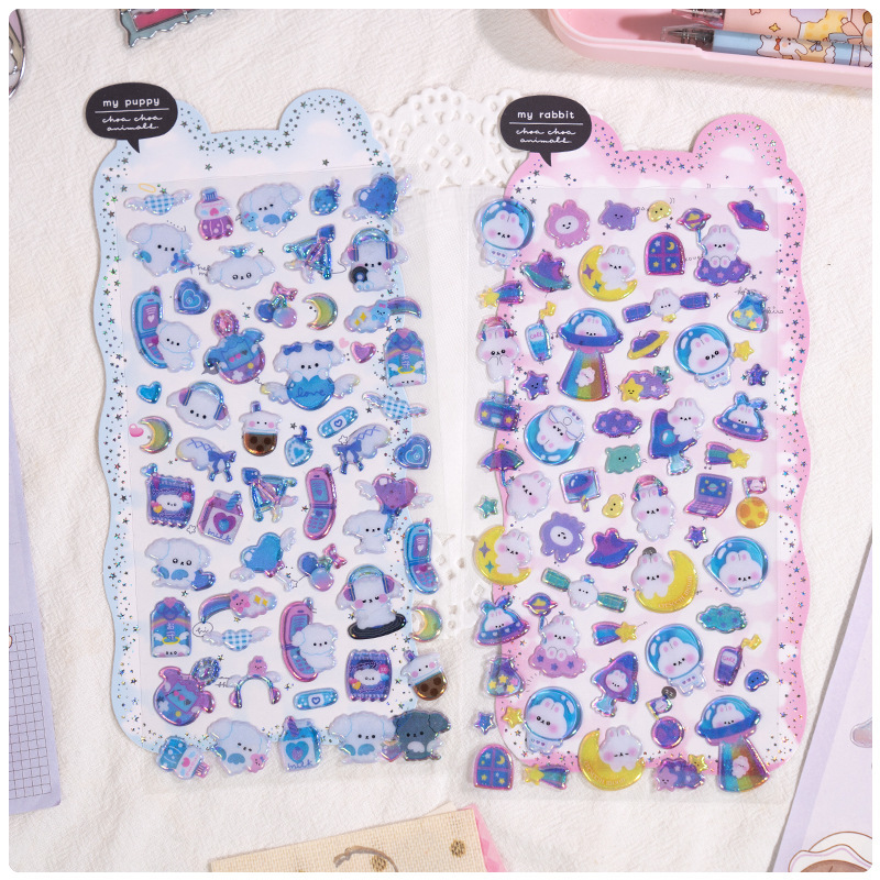 子供お褒めシール★立体エンボス★防水ステッカー ★DIY デコレーション用