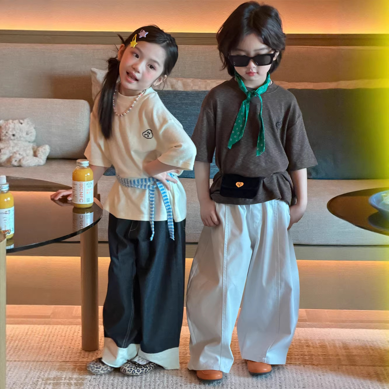 2026★夏新作★韓国風子供服★トップス★90cm〜150cm 4色