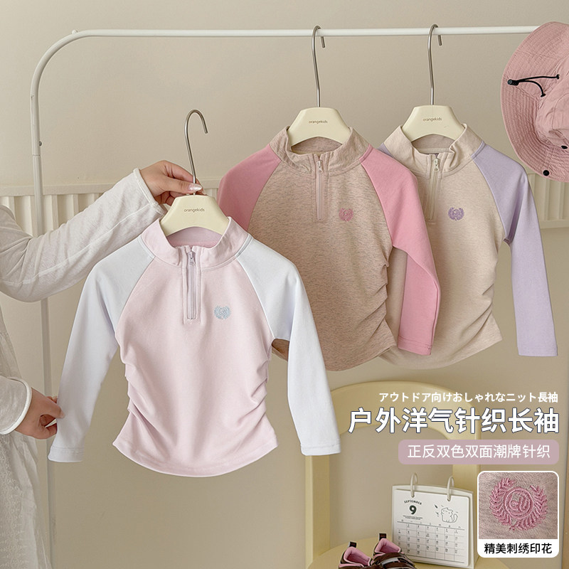 2026★春秋新作★韓国風子供服★トップス★90cm〜160cm 3色