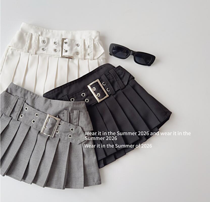 2026新品TQ★子供服　スカート★90cm〜150cm