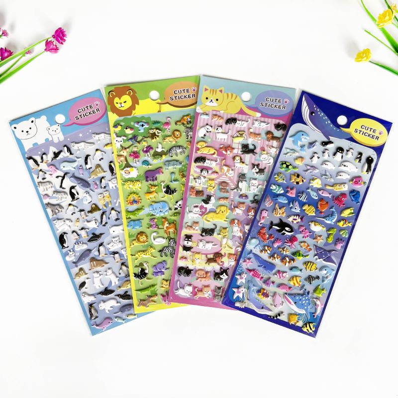 シール★DIY★手帳素材★ステッカー★3D★可愛い★キッズ★飾り