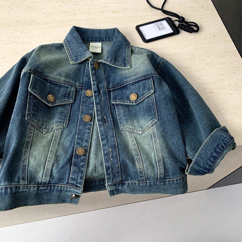 「2026」子供服★トップス★デニムコート★韓国風子供服★90cm〜150cm