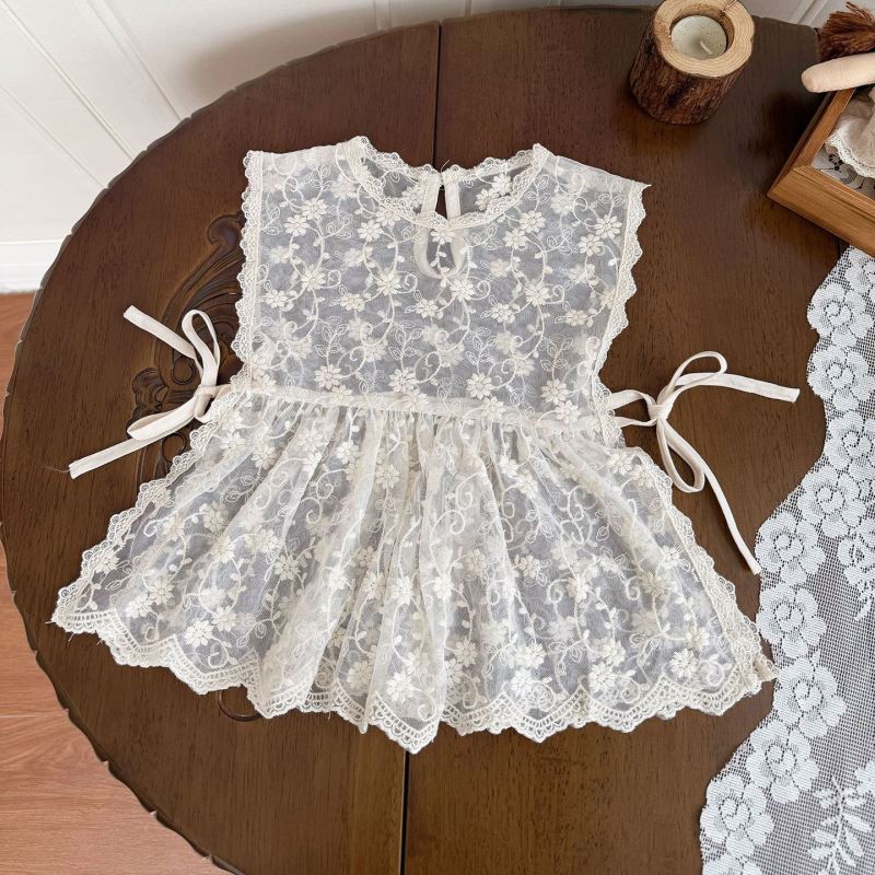 2026新作Cu★子供服　ベスト　ブラウス★S(80-90cm)/M(100-110cm)/L(120cm)