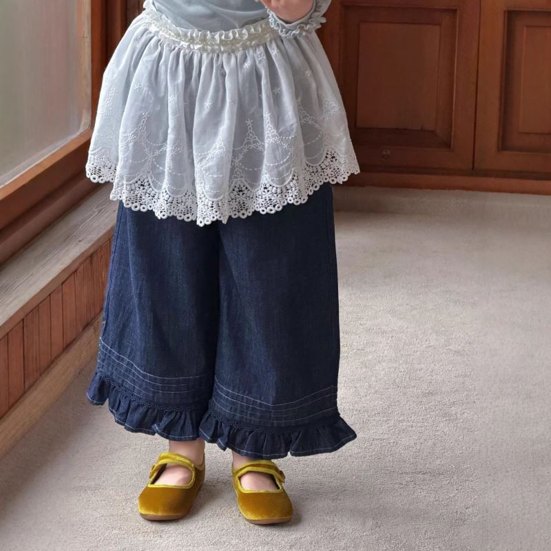 2026新品otaly/6017★子供服　ヘムカバー　スカート★S(90-110)/M(120-140)