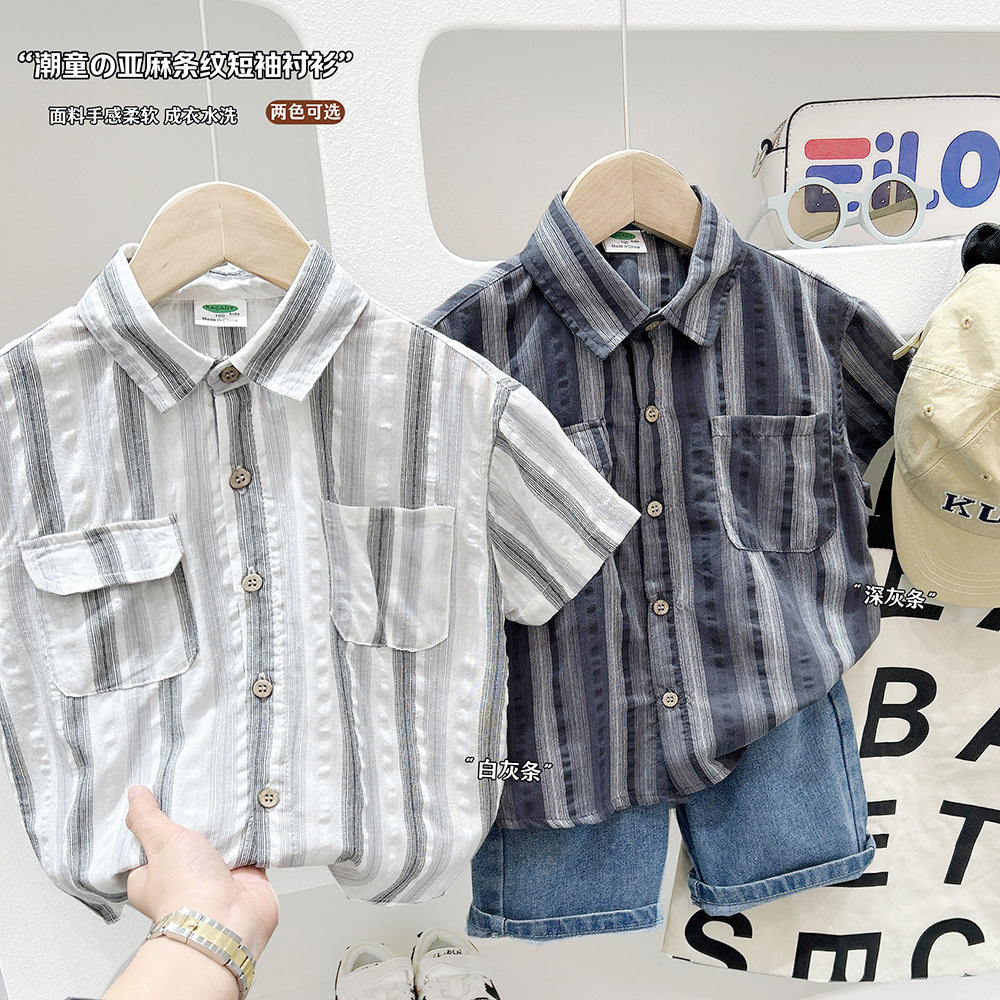 2026新作★子供服　トップス　シャツ★100cm〜150cm 2色
