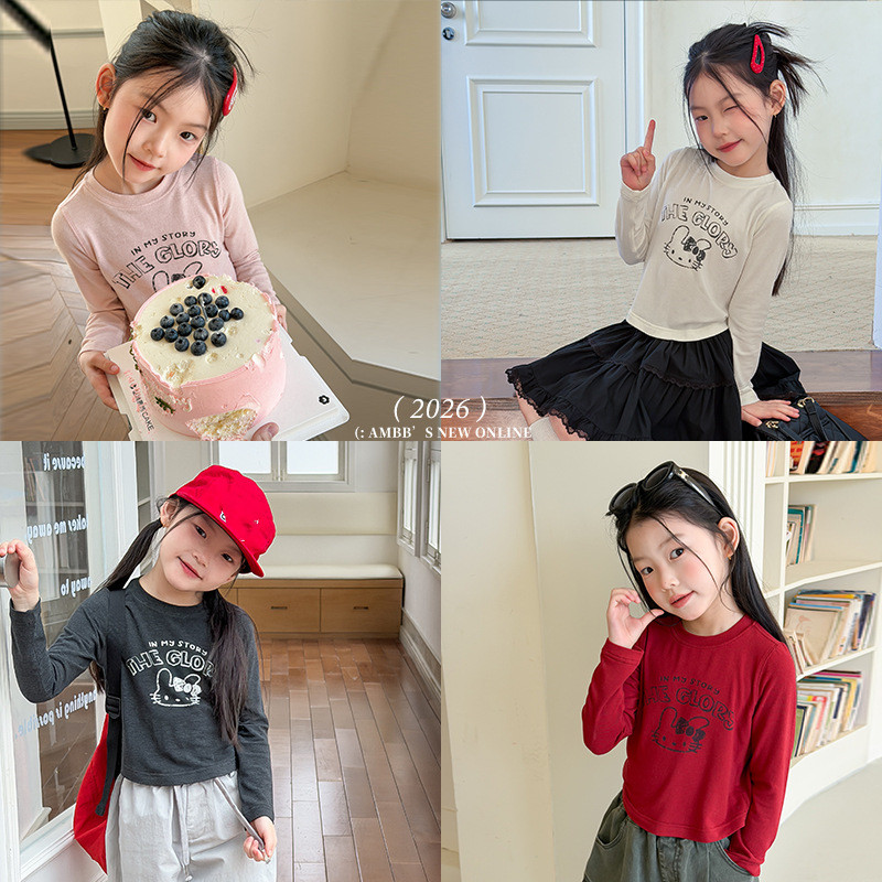 2026新作A★子供服　トップス★100cm〜170cm 4色