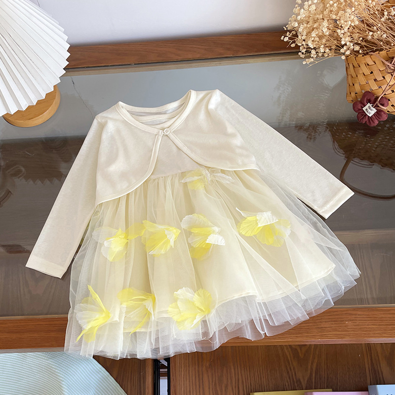 2026新品★子供服　カーディガン+ワンピース★80cm〜130cm