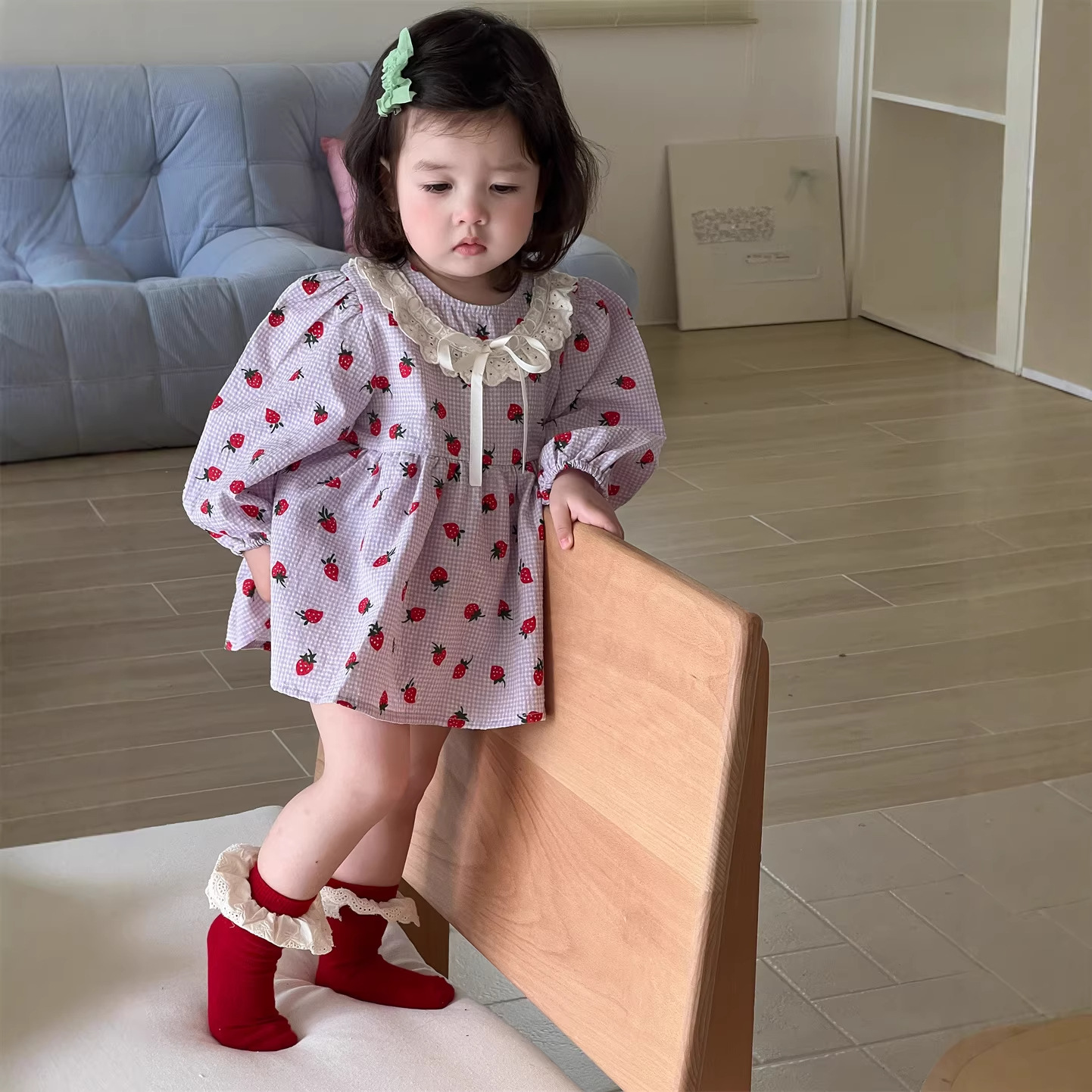 2026新品TLK★子供服　ワンピース★66cm〜100cm