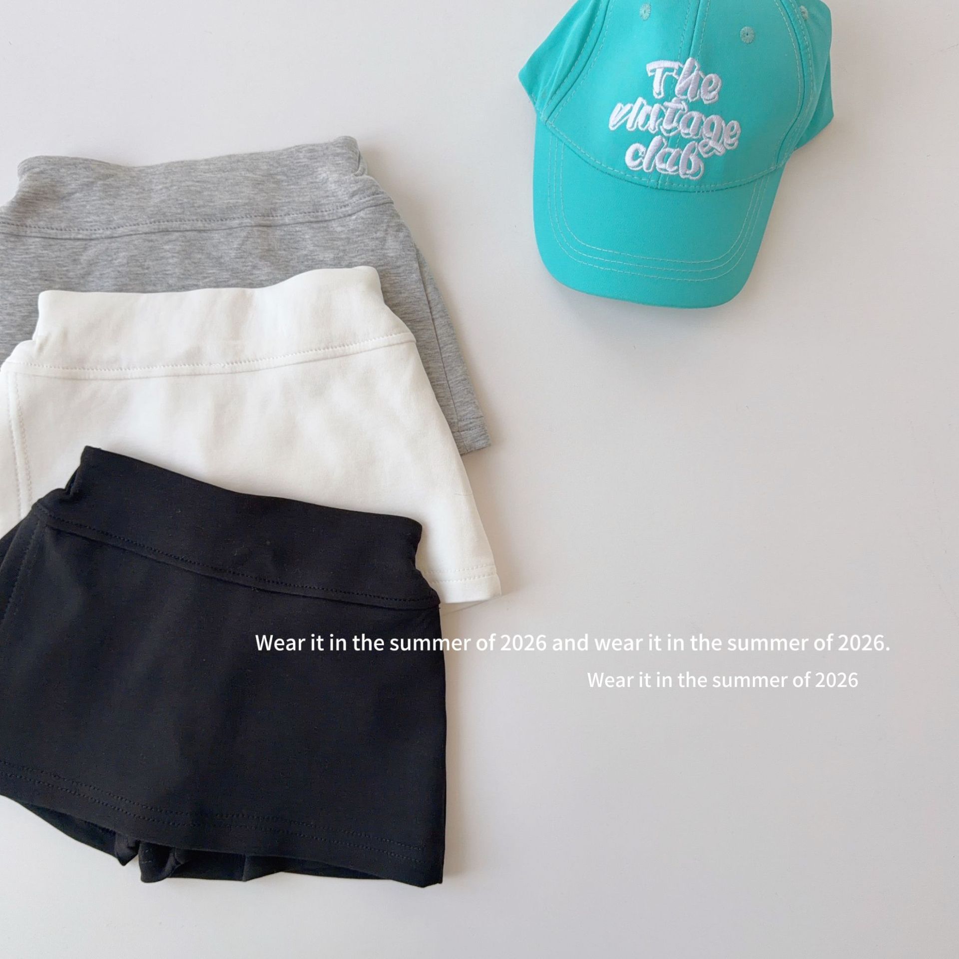 2026新品TQ★子供服　スカート★90cm〜150cm 3色