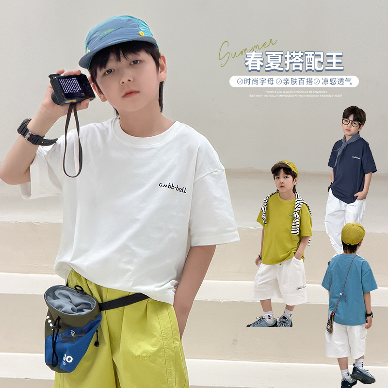 2026新入荷A★子供服　速乾・透湿トップス★100cm〜170cm 4色