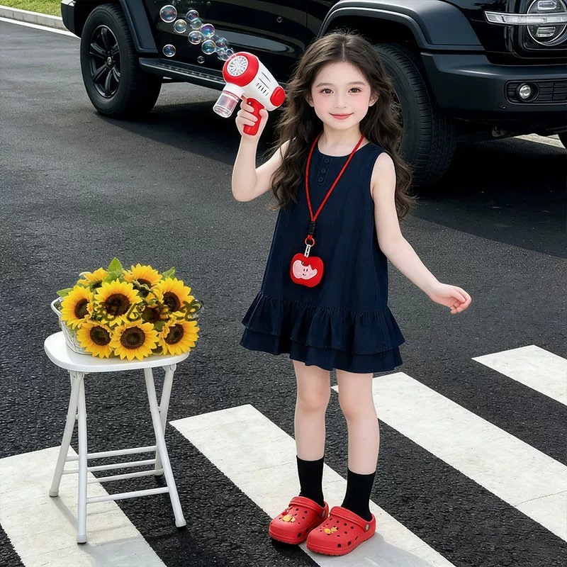 2026新品SC★子供服　ワンピース★7/90-95cm〜17/130-140cm