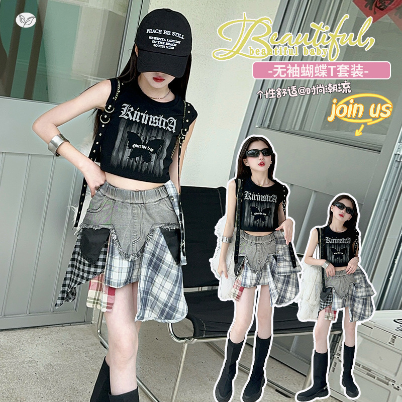 2026★夏新作★韓国風子供服★トップス★スカート★120cm〜170cm 3色