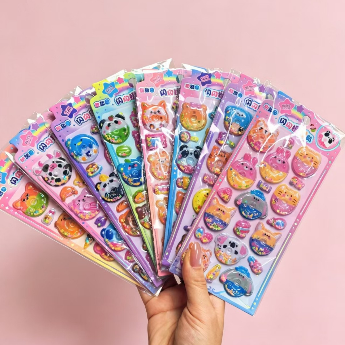 子供お褒めシール★立体★防水ステッカー ★DIY デコレーション用